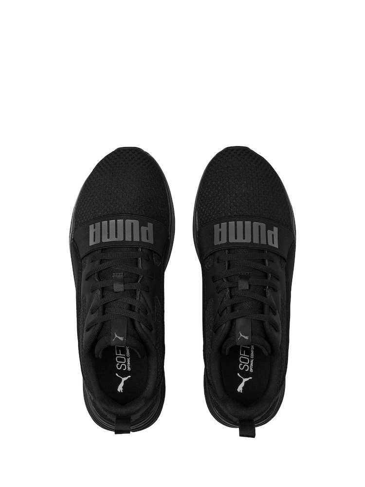 Puma Black Wired Run Trainers - Image 4 of 5