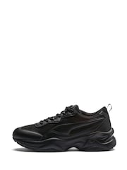 Puma Ink Black Womens Cilia Trainers - Image 2 of 6
