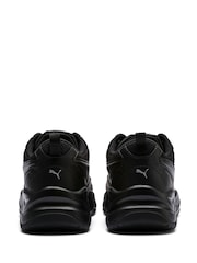 Puma Ink Black Womens Cilia Trainers - Image 3 of 6