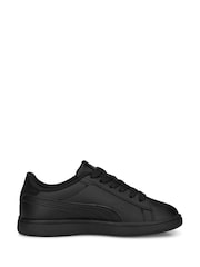 Puma Off Black Girls Smsah 3.0 L Glitter Sneakers - Image 1 of 5