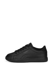 Puma Off Black Girls Smsah 3.0 L Glitter Sneakers - Image 2 of 5