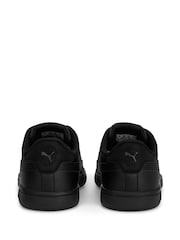 Puma Off Black Girls Smsah 3.0 L Glitter Sneakers - Image 4 of 5