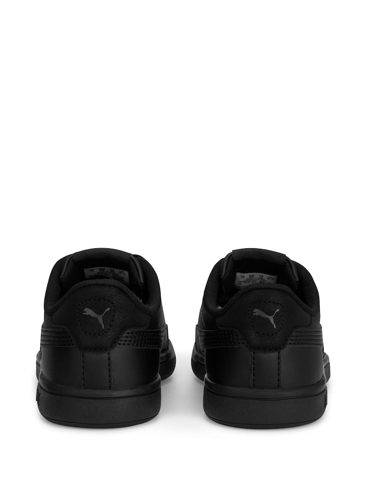 Negru estompat - Puma Fete Smsah 3.0 Adidași cu sclipici L - Image 4 of 5