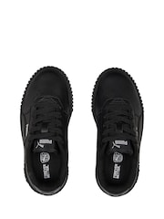 Puma Black Carina 2.0 Kids Trainers - Image 3 of 5