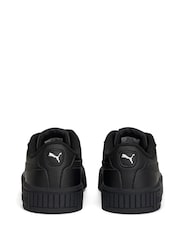 Puma Black Carina 2.0 Kids Trainers - Image 4 of 5