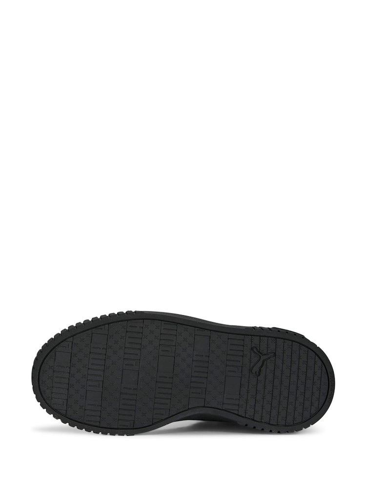 Puma Black Carina 2.0 Kids Trainers - Image 5 of 5