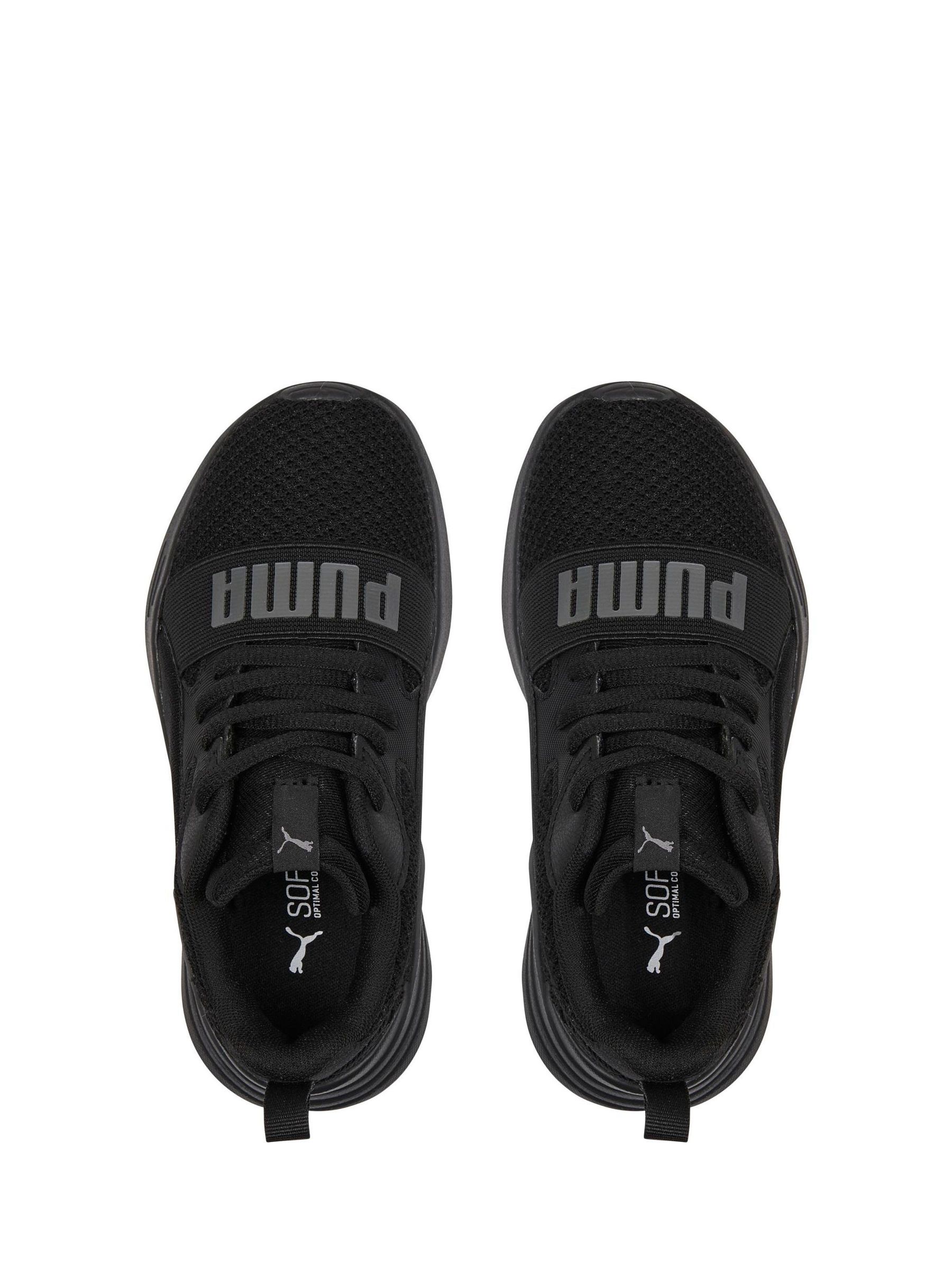 Buy Puma Black Kids Girls Wired Run Pure Shoes from Next USA
