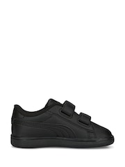 Puma Chorcal Black Smash 3.0 Leather V Baby Unisex Sneakers - Image 1 of 5