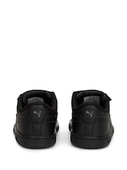 Puma Chorcal Black Smash 3.0 Leather V Baby Unisex Sneakers - Image 3 of 5