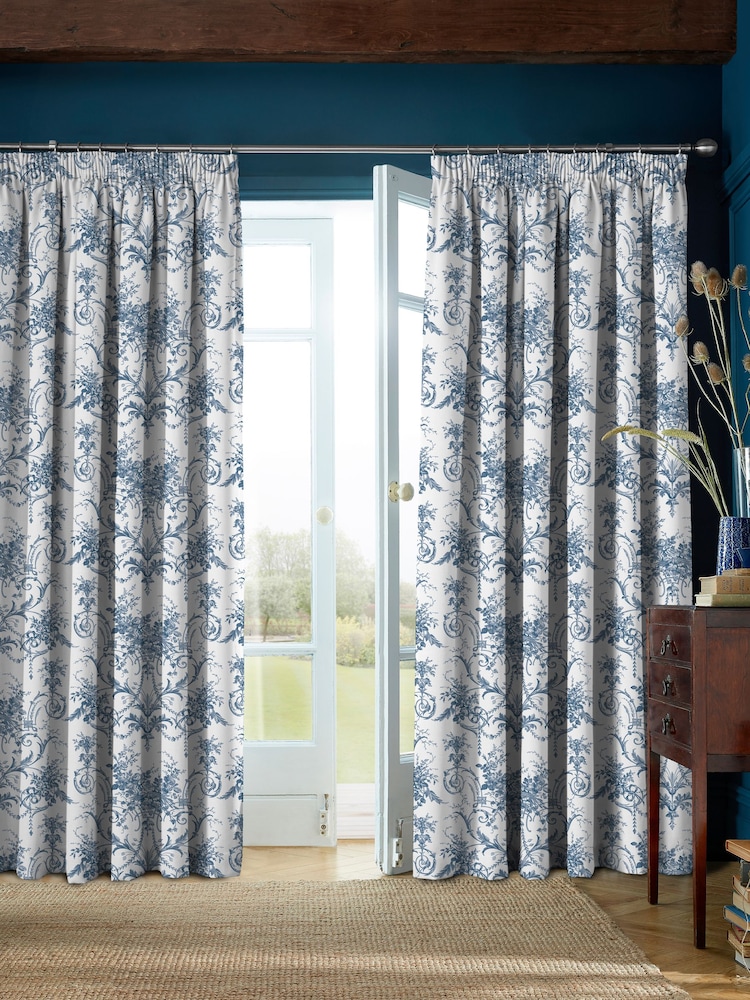 Laura Ashley Тюильри карандашные складки шторы - Изображение 1 из 3 Laura Ashley Тюильри карандашные складки шторы - Изображение 1 из 3