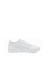 Puma White Women Carina 2.0 Trainers - Image 1 of 6