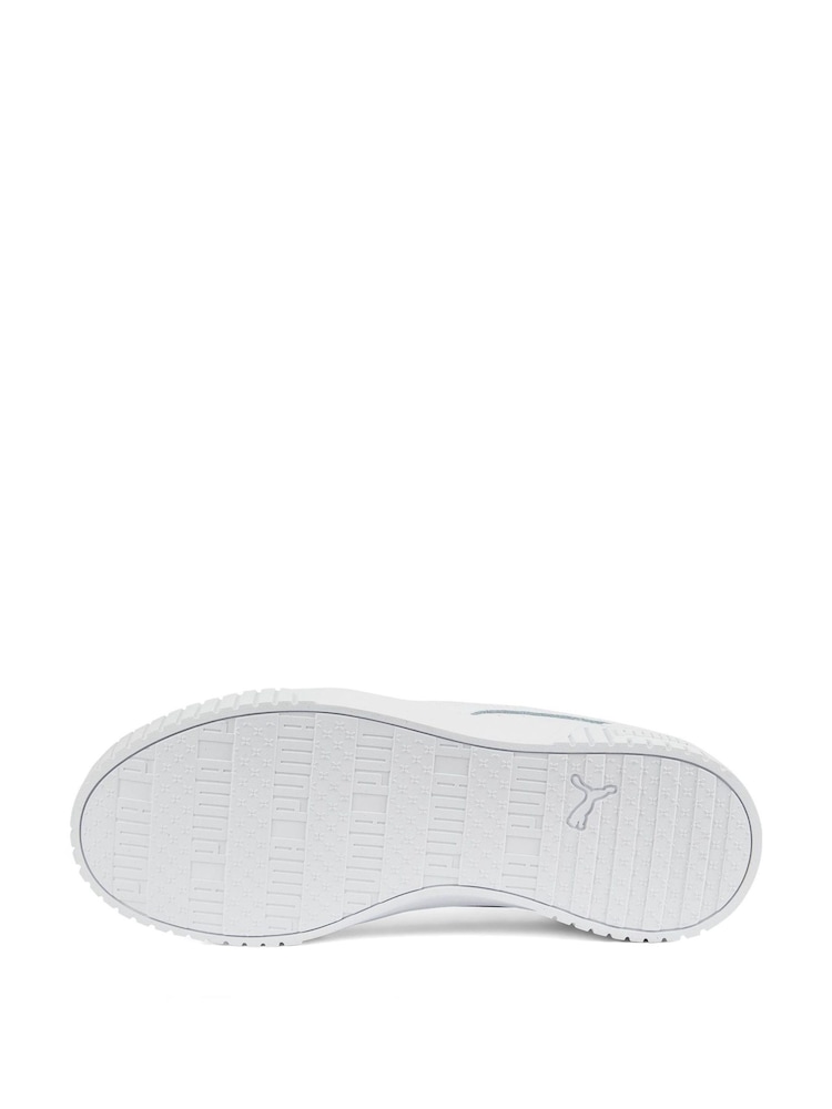Puma White Women Carina 2.0 Trainers - Image 6 of 6
