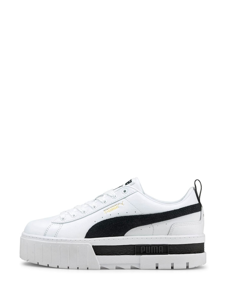 Светло-белый - женские кроссовки Puma Mayze - Изображение 2 из 6