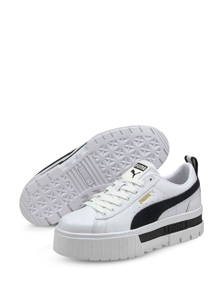 Puma Off white Women Mayze Trainers - Image 3 of 6