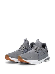 Puma Grey Softride Enzo Evo Running Shoes - Image 3 of 6