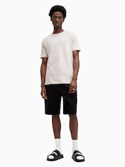 AllSaints Taupe/Brown/Black Brace Shortsleeve Crew T-Shirts 3 Pack - Image 4 of 7
