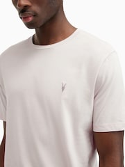 AllSaints Taupe/Brown/Black Brace Shortsleeve Crew T-Shirts 3 Pack - Image 7 of 7