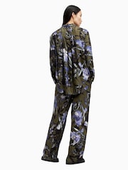 AllSaints Green Eve Batu Shirt - Image 7 of 8