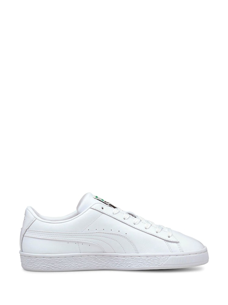 Puma White Basket Classic XXI Trainers - Image 2 of 6