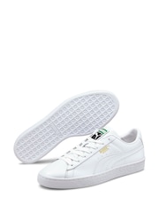 Puma White Basket Classic XXI Trainers - Image 4 of 6