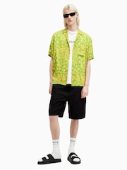 AllSaints White Nevada Short Sleeve Crew T-Shirt - Image 4 of 6