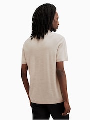 AllSaints Nude Mode Merino Short Sleeve Polo Shirt - Image 4 of 5