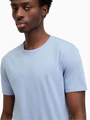 AllSaints Blue Tonic Shortsleeve Crew T-Shirt - Image 2 of 6