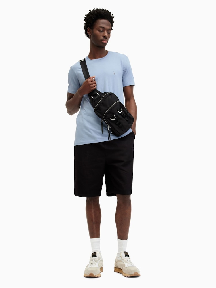 AllSaints Blue Tonic Shortsleeve Crew T-Shirt - Image 2 of 5