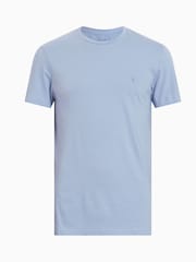 AllSaints Blue Tonic Shortsleeve Crew T-Shirt - Image 4 of 5