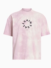 AllSaints White Tierra Short Sleeve Crew T-Shirt - Image 6 of 6