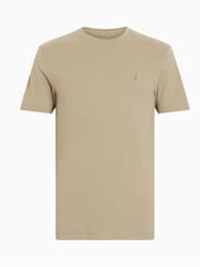 AllSaints Brown Brace Shortsleeve Crew Neck T-Shirt - Image 5 of 5