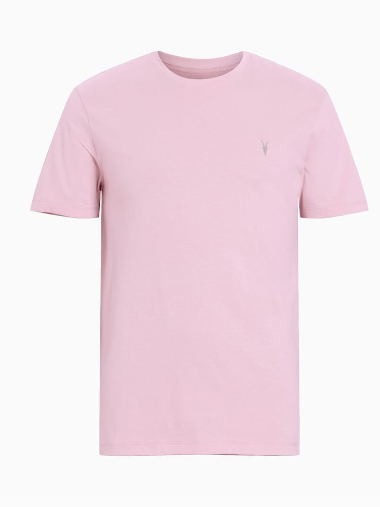 AllSaints Pink Brace Shortsleeve Crew Neck T-Shirt - Image 5 of 5