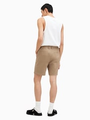 AllSaints Brown Neiva Shorts - Image 5 of 6