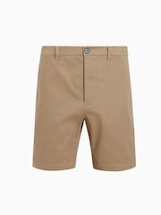 AllSaints Brown Neiva Shorts - Image 6 of 6