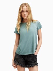 AllSaints Green Anna T-Shirt - Image 1 of 6