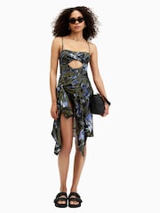 AllSaints Green Tatum Swimsuit - Image 1 of 7