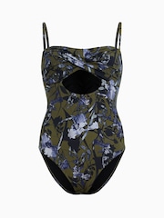 AllSaints Green Tatum Swimsuit - Image 7 of 7