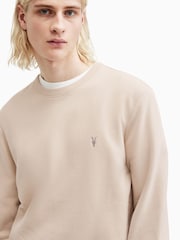 AllSaints Nude Raven Crew T-Shirt - Image 2 of 5