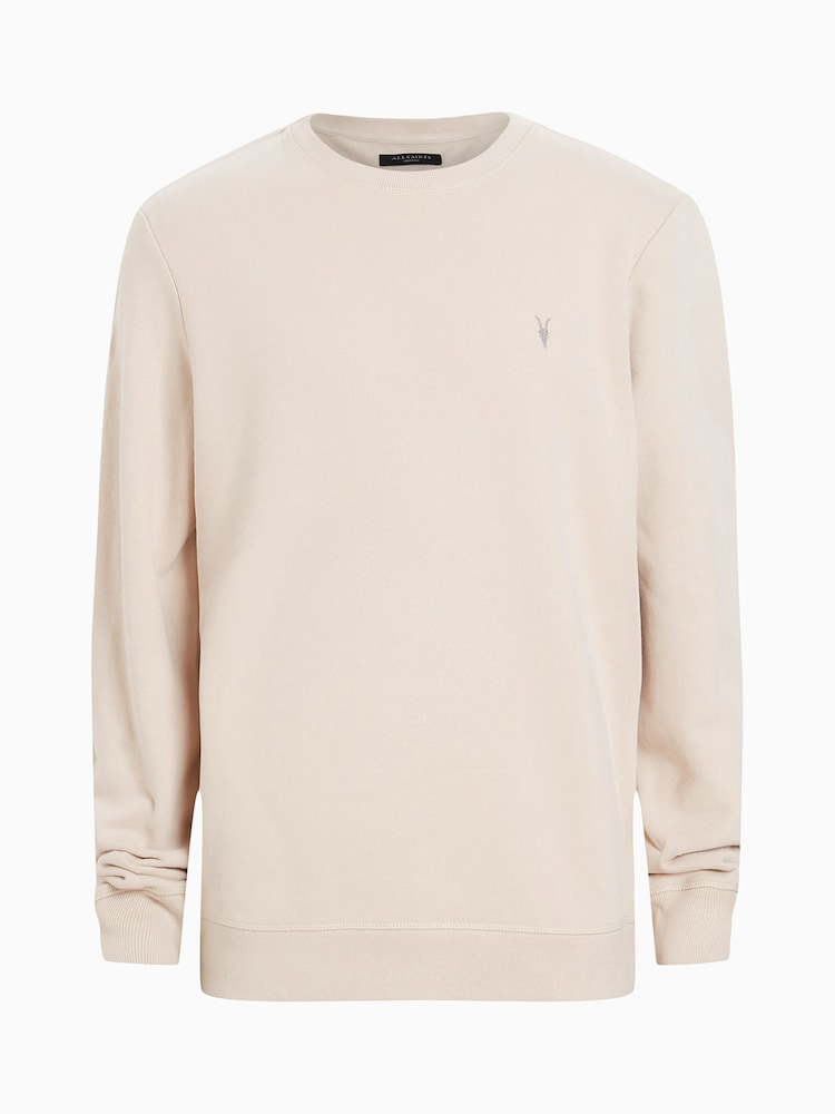 AllSaints Nude Raven Crew T-Shirt - Image 5 of 5