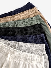 Black/Navy Blue/Grey Core Lightweight Shorts 7 Pack - Image 19 of 22