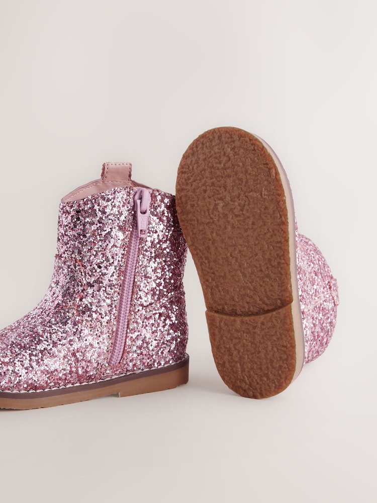 Roze glitter - Cowboylaarzen - Image 6 of 6