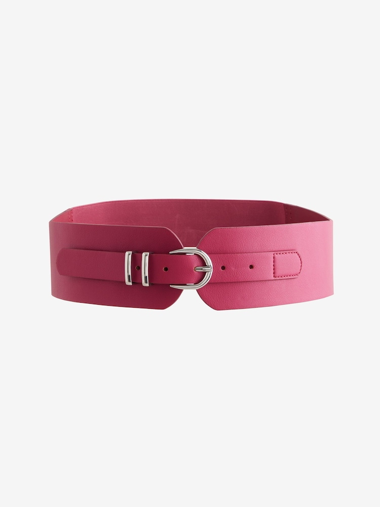 Himbeerrfarben - PU Corset Belt - Bild 1 von 3
