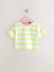 Denim Printed 100% Cotton Dungaree Set (3mths-7yrs) - Image 7 of 9