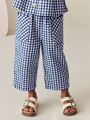 Navy Gingham Trousers & Top Set (3mths-7yrs) - Image 4 of 8