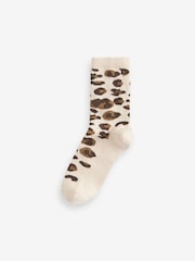 Animal Ankle Socks 3 Pack Containing Wool - Image 2 of 6