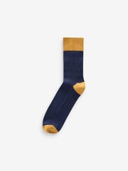 Jewel Toned - Sparkle Tipping Ribbed Ankle Socks 3 Pack - صورة 3 من 4