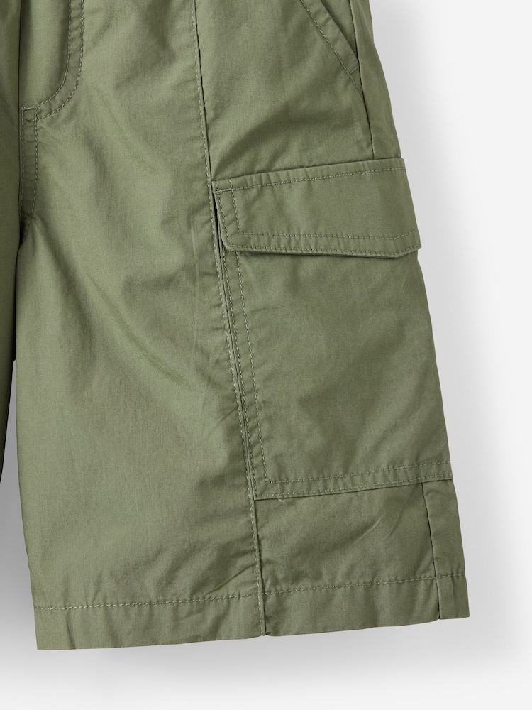 Cotton On Green Panel Cargo Shorts - Image 3 of 3