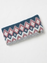 FatFace Teal Blue Frankie Headband - Image 1 of 2