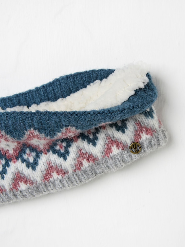 FatFace Teal Blue Frankie Headband - Image 2 of 2
