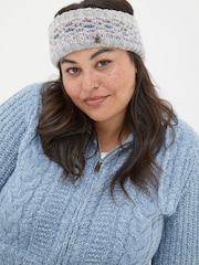 FatFace Grey Space Dye Headband - Image 3 of 4
